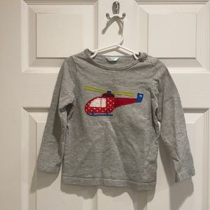 Baby Boden helicopter shirt